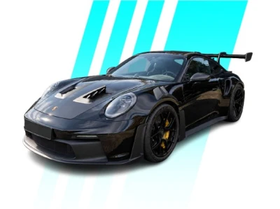 Porsche 911 911 GT3 RS Weissach PCCB PPF Full blown black madness